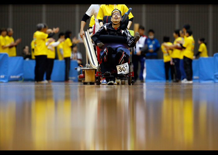 第16回日本ボッチャ選手権大会　　　　写真／竹見脩吾