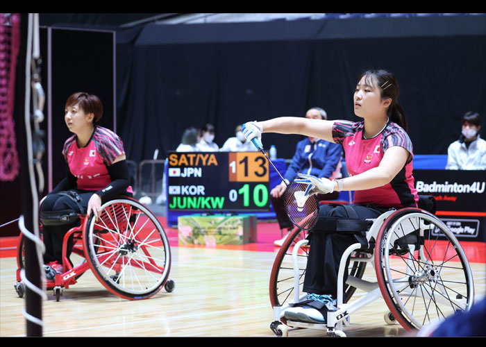 ヒューリック・ダイハツ BWF パラバドミントン世界選手権 2022　　　　写真／阿部謙一郎