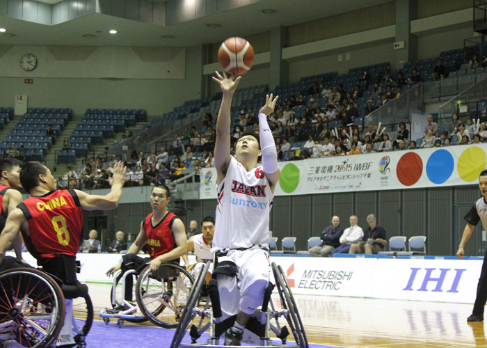 三菱電機2015IWBF アジアオセアニアチャンピオンシップ千葉　　写真／阿部謙一郎