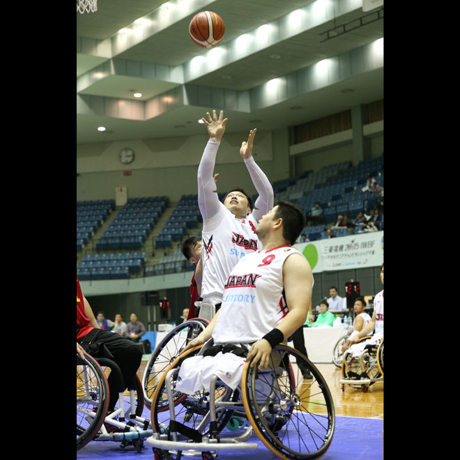 三菱電機2015IWBF アジアオセアニアチャンピオンシップ千葉　　写真／阿部謙一郎