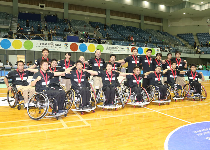 三菱電機2015IWBF アジアオセアニアチャンピオンシップ千葉　　写真／阿部謙一郎