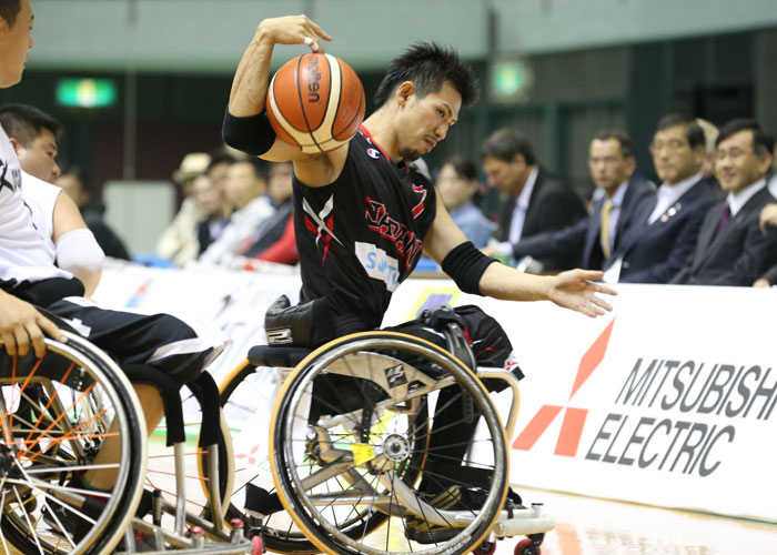 三菱電機2015IWBF アジアオセアニアチャンピオンシップ千葉　　写真／阿部謙一郎