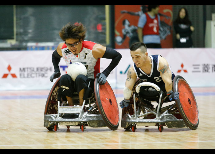 2017ジャパンパラウィルチェアーラグビー競技大会　　　　写真／阿部謙一郎