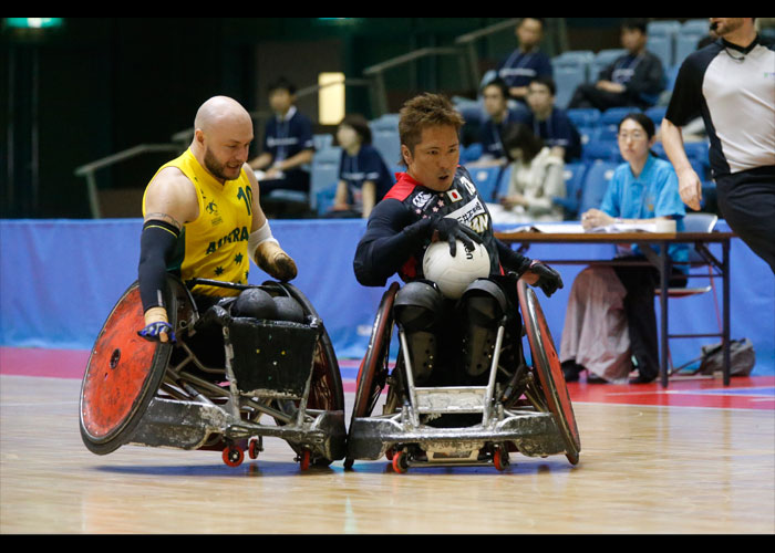 2017ジャパンパラウィルチェアーラグビー競技大会　　　　写真／阿部謙一郎