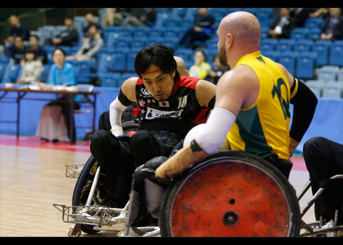 2017ジャパンパラウィルチェアーラグビー競技大会　　　　写真／阿部謙一郎