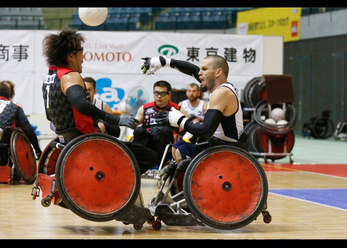 2017ジャパンパラウィルチェアーラグビー競技大会　　　　写真／阿部謙一郎