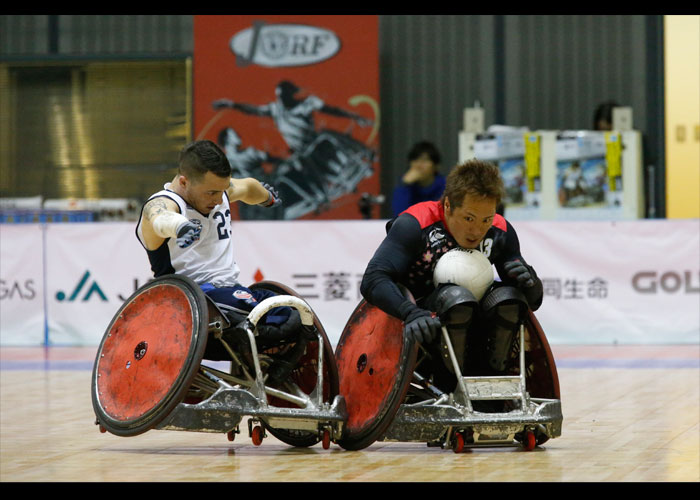 2017ジャパンパラウィルチェアーラグビー競技大会　　　　写真／阿部謙一郎