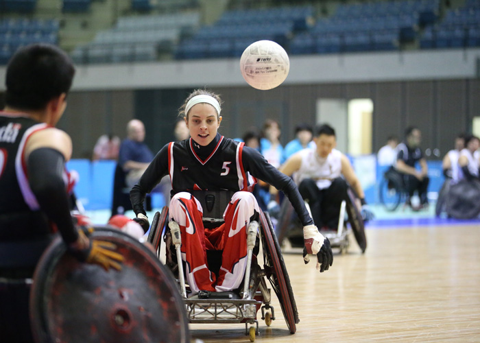 2014ジャパンパラウィルチェアーラグビー競技大会　　　　写真／阿部謙一郎