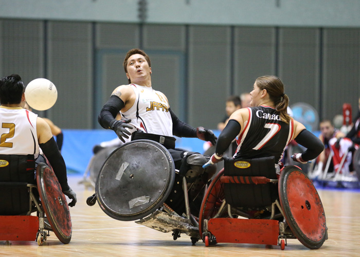 2014ジャパンパラウィルチェアーラグビー競技大会　　　　写真／阿部謙一郎