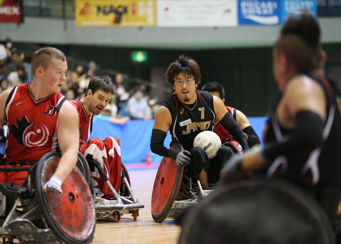 2014ジャパンパラウィルチェアーラグビー競技大会　　　　写真／阿部謙一郎