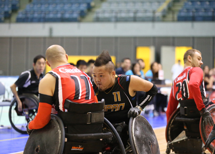 2014ジャパンパラウィルチェアーラグビー競技大会　　　　写真／阿部謙一郎