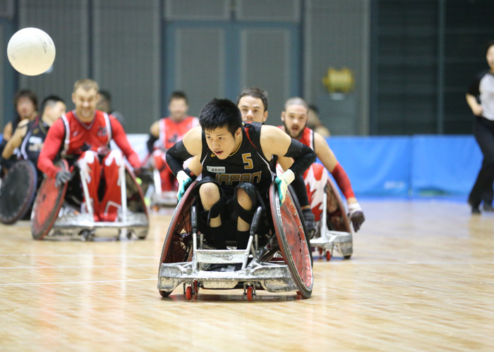 2014ジャパンパラウィルチェアーラグビー競技大会　　　　写真／阿部謙一郎