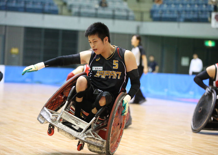 2014ジャパンパラウィルチェアーラグビー競技大会　　　　写真／阿部謙一郎