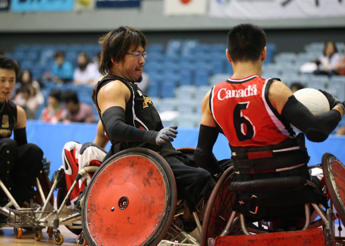 2014ジャパンパラウィルチェアーラグビー競技大会　　　　写真／阿部謙一郎