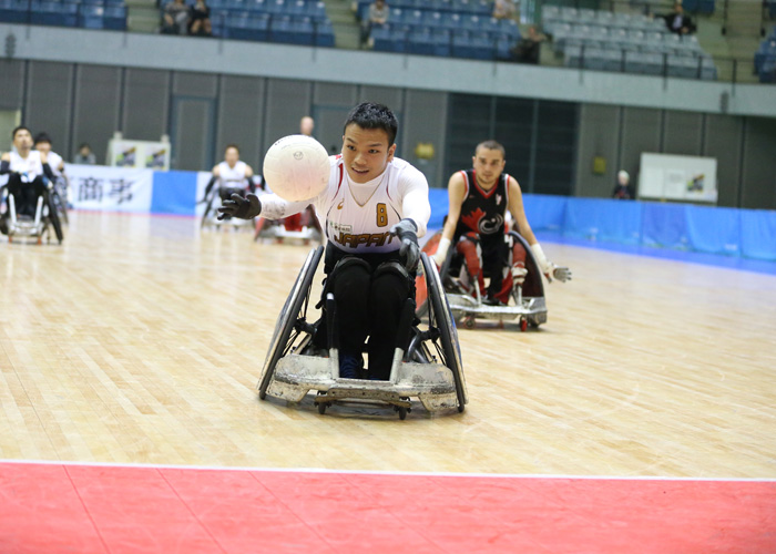 2014ジャパンパラウィルチェアーラグビー競技大会　　　　写真／阿部謙一郎