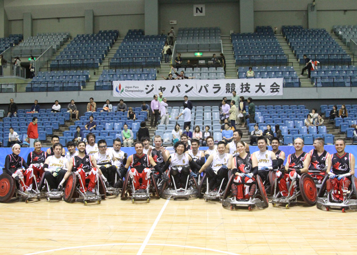 2014ジャパンパラウィルチェアーラグビー競技大会　　　　写真／阿部謙一郎