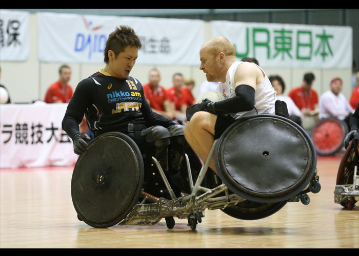 2015ジャパンパラウィルチェアーラグビー競技大会　　　　写真／阿部謙一郎