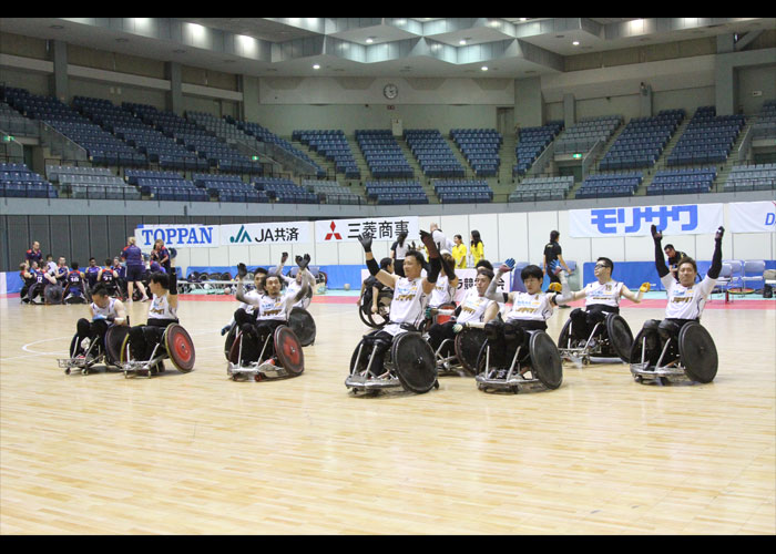 2015ジャパンパラウィルチェアーラグビー競技大会　　　　写真／阿部謙一郎