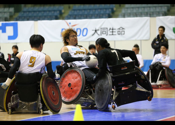 2015ジャパンパラウィルチェアーラグビー競技大会　　　　写真／阿部謙一郎