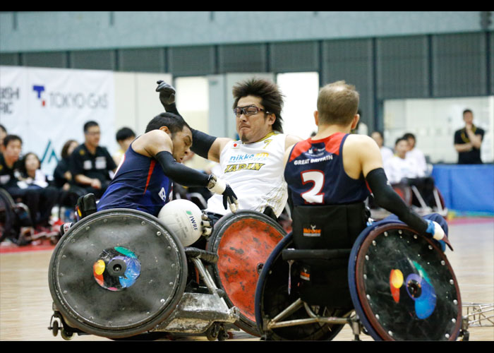 2016ジャパンパラウィルチェアーラグビー競技大会　　　　写真／阿部謙一郎