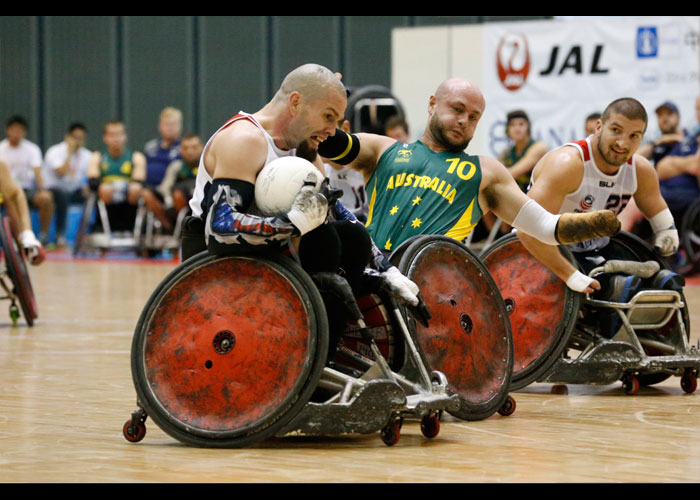 2016ジャパンパラウィルチェアーラグビー競技大会　　　　写真／阿部謙一郎