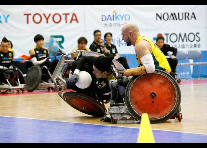 2016ジャパンパラウィルチェアーラグビー競技大会　　　　写真／阿部謙一郎