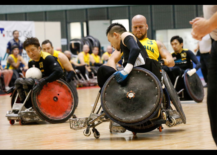 2016ジャパンパラウィルチェアーラグビー競技大会　　　　写真／阿部謙一郎