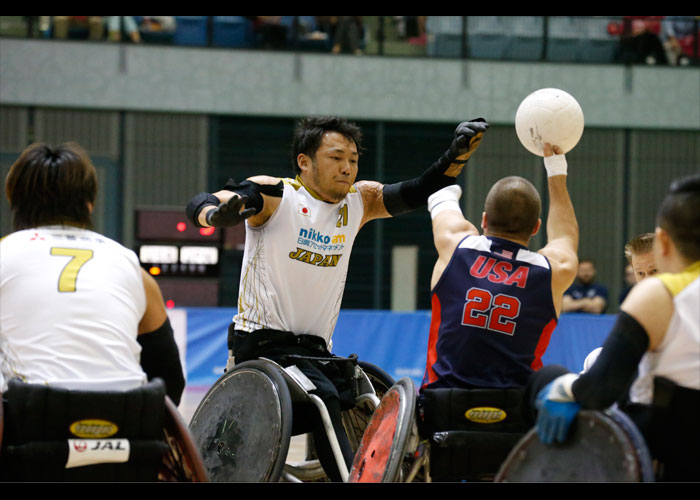 2016ジャパンパラウィルチェアーラグビー競技大会　　　　写真／阿部謙一郎