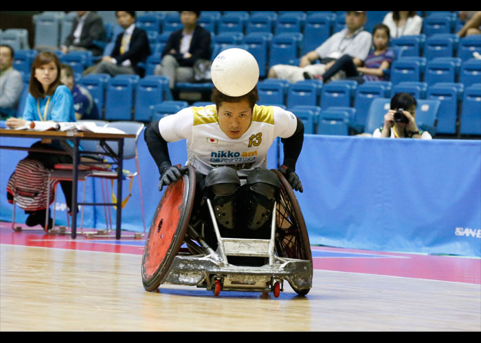 2016ジャパンパラウィルチェアーラグビー競技大会　　　　写真／阿部謙一郎