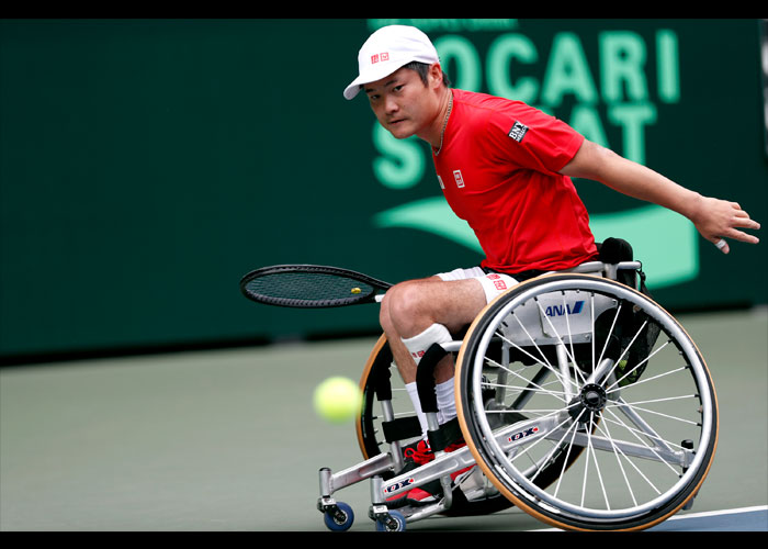 BNPパリバ ワールドチームカップ 車いすテニス世界国別選手権　　　写真／竹見脩吾