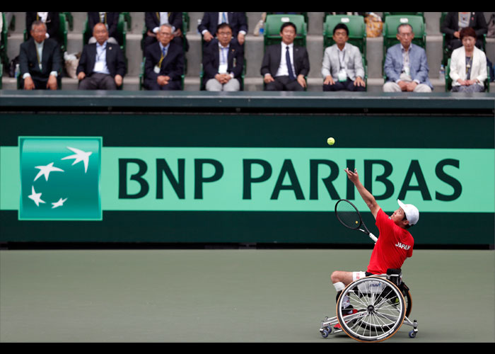 BNPパリバ ワールドチームカップ 車いすテニス世界国別選手権　　　写真／竹見脩吾