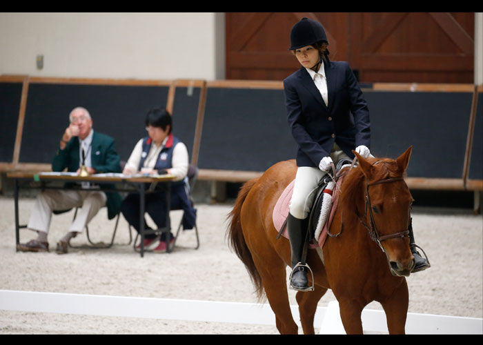 第23回全国障がい者馬術大会　　　　写真／竹見脩吾