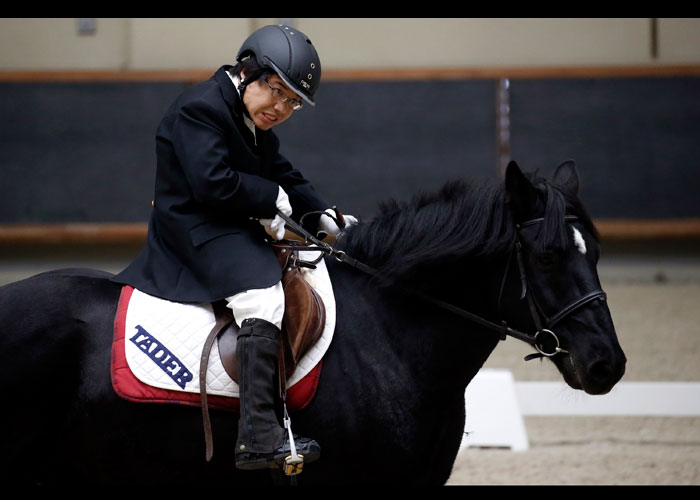 第23回全国障がい者馬術大会　　　　写真／竹見脩吾