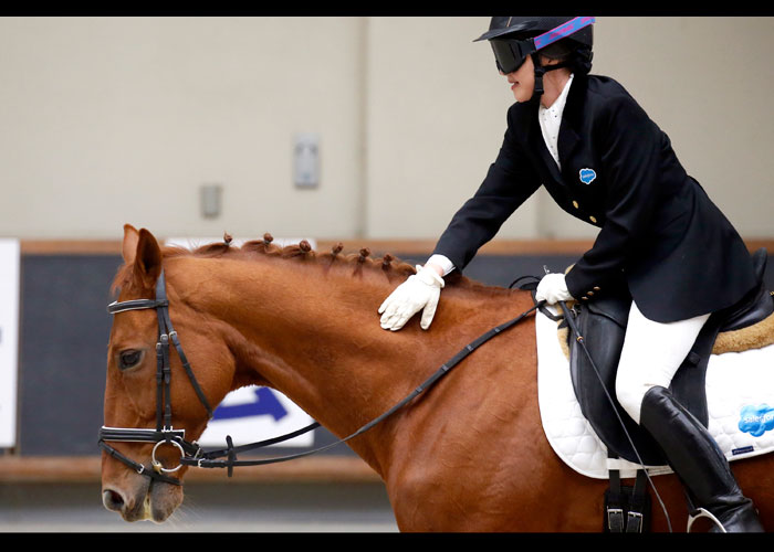 第23回全国障がい者馬術大会　　　　写真／竹見脩吾