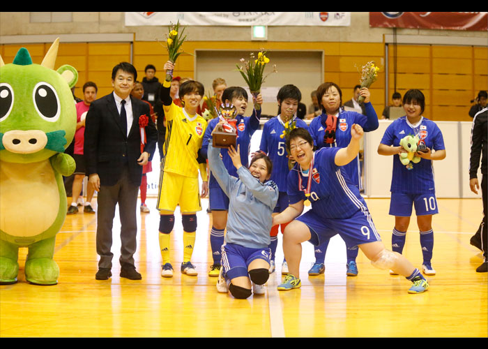 さいたま市ノーマライゼーションカップ2019 ブラインドサッカー国際親善試合　女子日本代表 対 女子IBSA世界選抜　　　　写真／阿部謙一郎