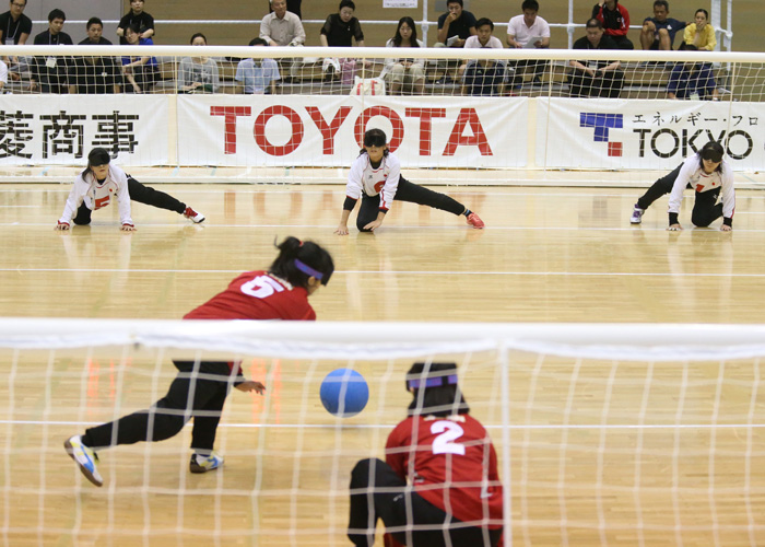 2014ジャパンパラゴールボール競技大会　　　　写真／阿部謙一郎