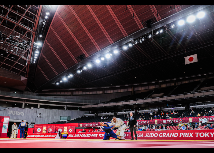 IBSA柔道グランプリ大会 東京2023　　　　写真／竹見脩吾