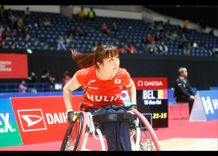 ヒューリック・ダイハツJAPANパラバドミントン国際大会2019　　　　写真／阿部謙一郎