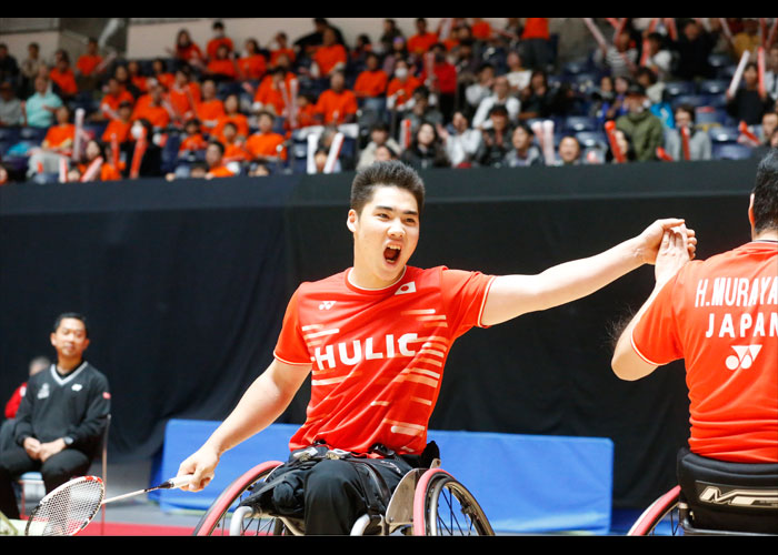 ヒューリック・ダイハツJAPANパラバドミントン国際大会2019　　　　写真／阿部謙一郎