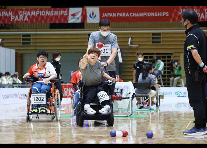 2022ジャパンパラボッチャ競技大会　　　　写真／阿部謙一郎