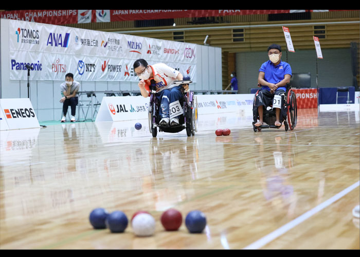 2022ジャパンパラボッチャ競技大会　　　　写真／阿部謙一郎