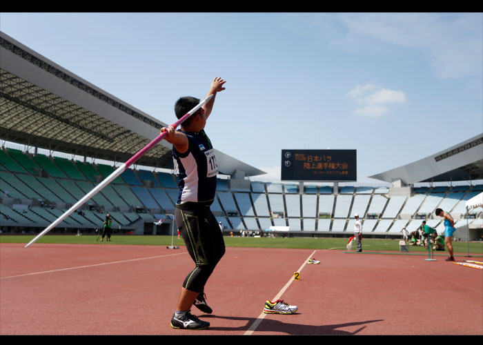 第26回日本パラ陸上競技選手権大会　　　　写真／竹見脩吾