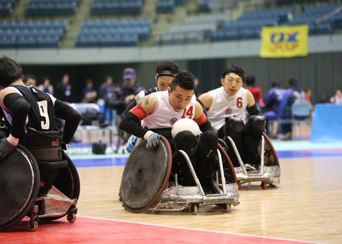 第15回ウィルチェアーラグビー日本選手権大会　　　　　写真／阿部謙一郎