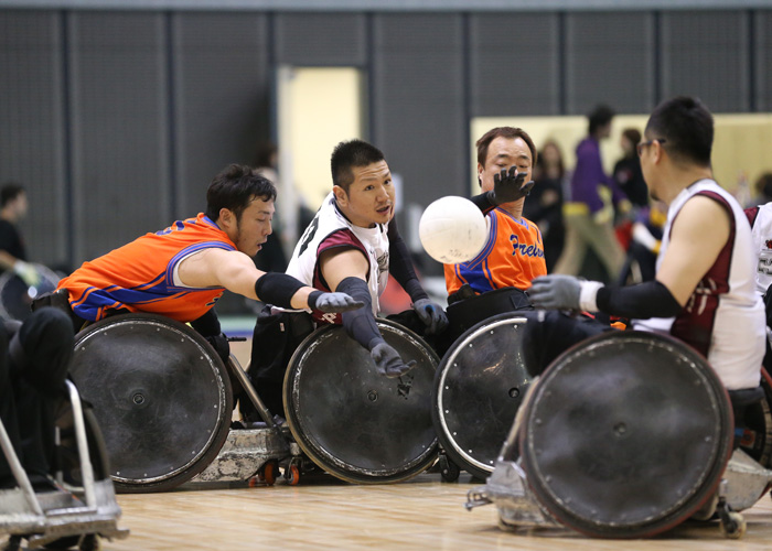 第15回ウィルチェアーラグビー日本選手権大会　　　　　写真／阿部謙一郎