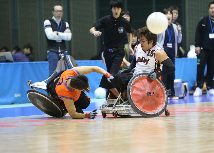 第15回ウィルチェアーラグビー日本選手権大会　　　　　写真／阿部謙一郎