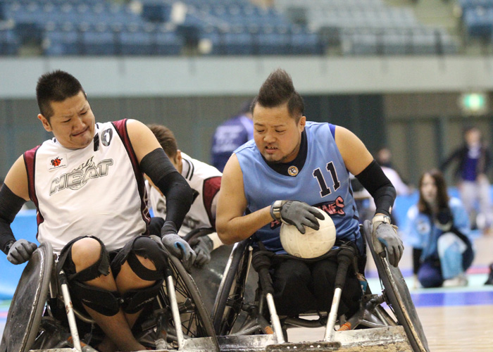 第15回ウィルチェアーラグビー日本選手権大会　　　　　写真／阿部謙一郎