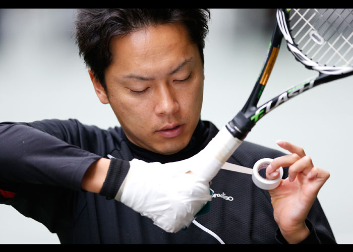 第25回 NEC全日本選抜車いすテニス選手権大会　　　　写真／竹見脩吾