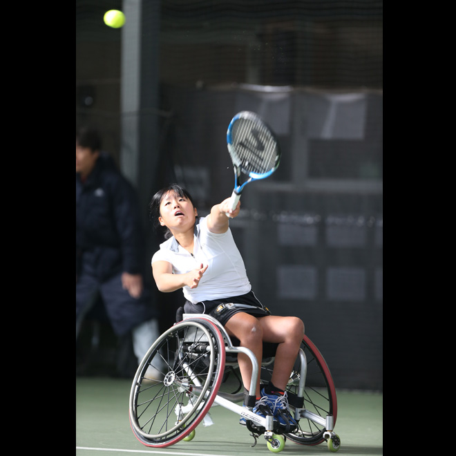 第23回 NEC全日本選抜車いすテニス選手権大会　　　　写真／阿部謙一郎