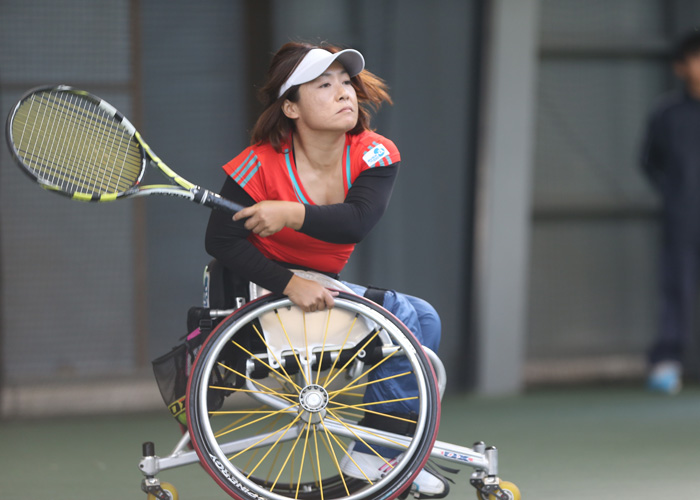 第23回 NEC全日本選抜車いすテニス選手権大会　　　　写真／阿部謙一郎