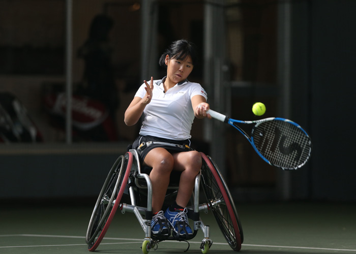 第23回 NEC全日本選抜車いすテニス選手権大会　　　　写真／阿部謙一郎